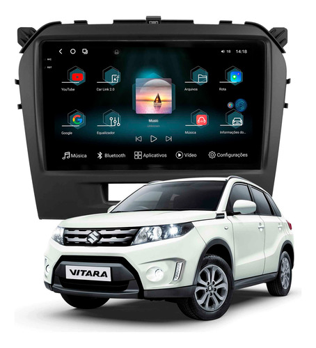 Multimidia Fóton G3 Grand Vitara 17 A 22 8+256gb Octa 2k 9p