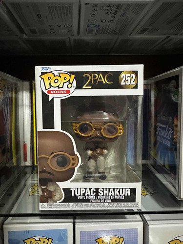 Funko Pop 252 Rocks 2pac Tupac Shakur (Usado)