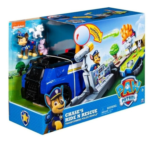 Paw Patrol Playset Chase Al Recate 16770 Original