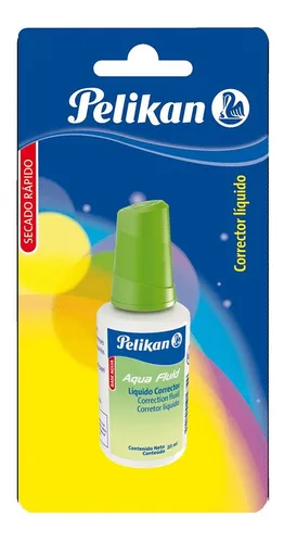 comprar Corrector Líquido Para Tinta Pluma Liquid Paper Brocha 20ml