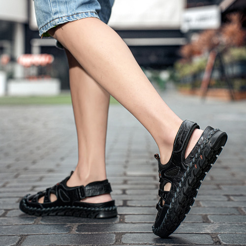 Sandalias De Playa Antideslizantes De Moda Para Hombre Con P