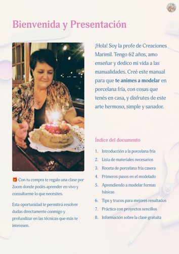 Modela Desde Cero - Guía Pdf De Porcelana Fría + Clase Zoom
