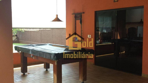 Chácara Com 3 Dormitórios À Venda, 2500 M² Por R$ 900.000 - Sítio São Bento 2 - Ribeirão Preto/sp - Ch0017