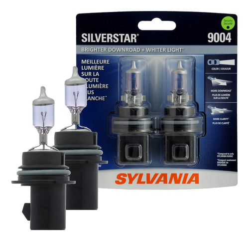 Foco Halogeno Faro Alto Rendimiento Sylvania 9003 Tambien H4