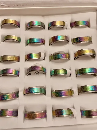 Anillo padre nuestro giratorio sale