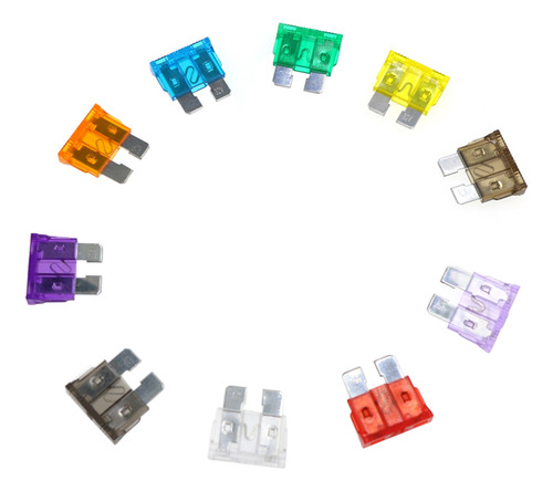 Kit Surtido De Fusibles Para Automóviles, 100 Piezas, Fusibl