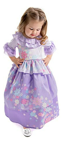 Disfraz Princesa De Flores Lavable - Para Niñas - Fiesta Jue