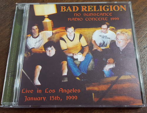 Bad Religion No Substance Radio Concert 1999 Cd Nofx Rancid