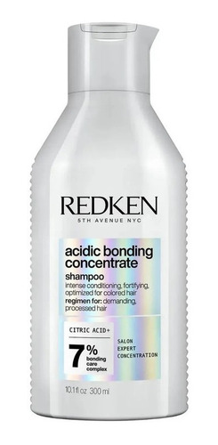 Shampoo Acidic Bonding 300ml Reparador E Hidratante Redken