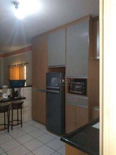 Imagem 13 de 22 de Casa Com 3 Dormitórios À Venda, 98 M² Por R$ 330.000,00 - Vila Elmaz - São José Do Rio Preto/sp - Ca2715