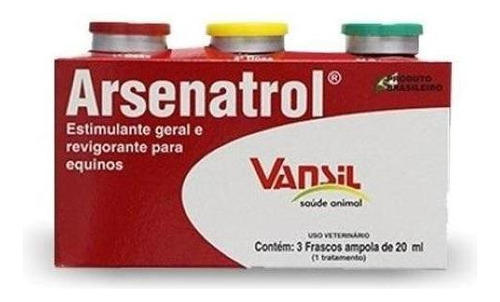 Arsenatrol Vansil - 3 X 20 Ml