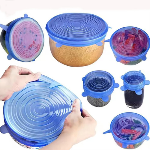 Juego De Seis Piezas De Silicona De 3 Piezas Con Envoltura D