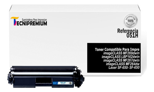 Toner 051h Generico Nuevo Para Lbp162dw  Mf264dw Mf267dw