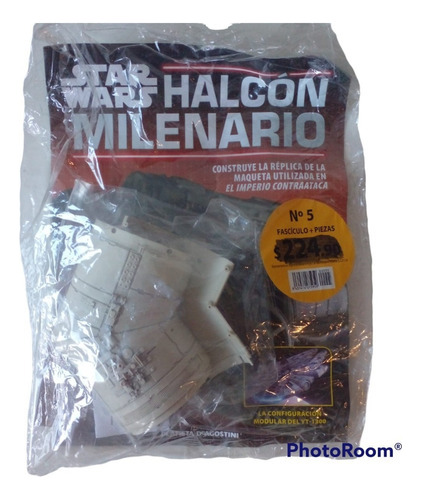 Fascículo + Pieza N 5 P/armar El Halcón Milenario Star Wars 