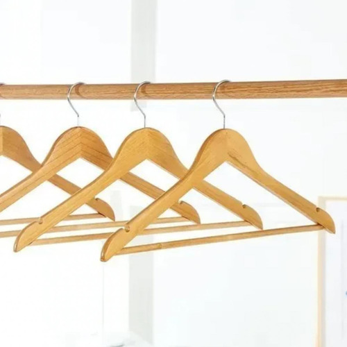 Pack 3 Colgador De Madera