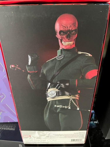 Red Skull 1/6 Sideshow No Hot Toys Fpx