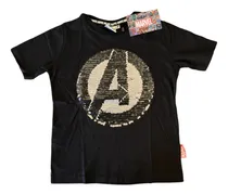 Comprar Remera Avengers Lentejuelas Magicas Reversibles Lic Marvel 