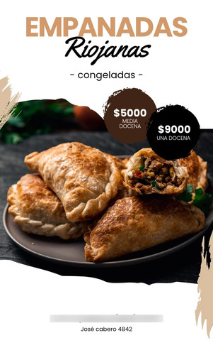 Empanadas Riojanas Caseras Congeladas De Carne