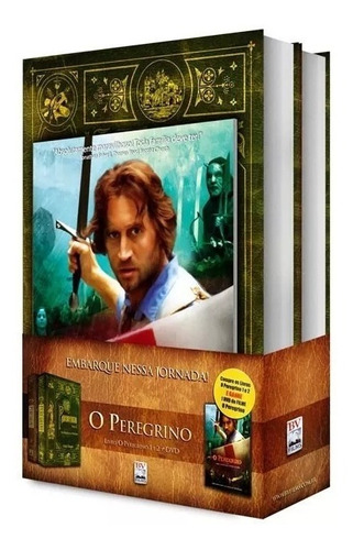 Kit Livro O Peregrino Vol 1 E 2 Dvd Filme Brinde 
