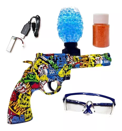 Arminha brinquedo bolinha gel eletrica