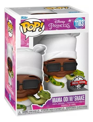 Funko Pop Disney: Princess & Frog- Mama Odi W/snake #1183