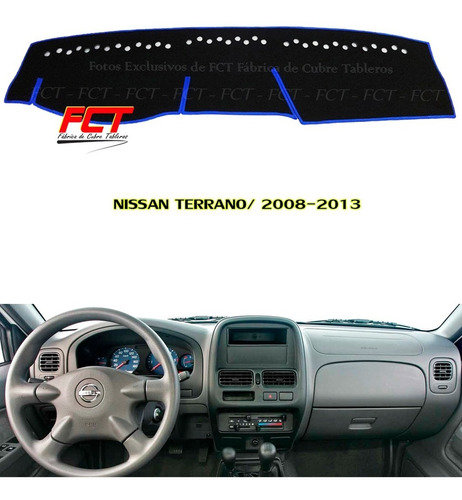 Cubre Tablero - Nissan Terrano 4x2 2008  2010 2011 2012 2013