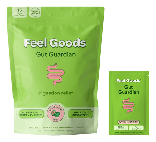 Feel Goods Mezcla Gut Guardian Para La Salud Digestiva, Prob