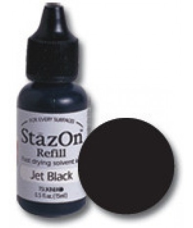 Imagem 1 de 1 de Stazon Refil Jet Black