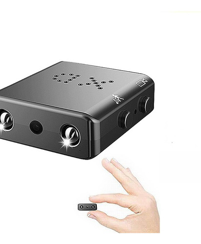Mini Câmera Secreta Investigativa 1080p Com Bateria'a Menor'