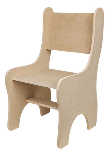 Silla Madera Infantil Proyectarte, Asiento Resistente, Niños