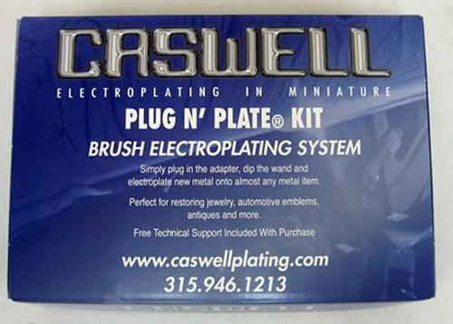 Placa Caswell Plug N' Bronce Galvanoplastia Kit.