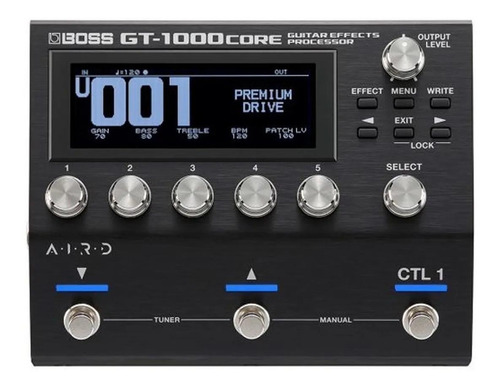 Pedal De Efecto Boss Guitar Effects Processor Gt-1000core