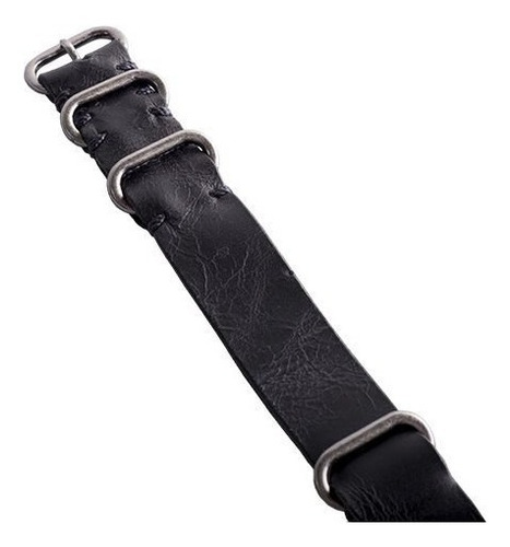 Imagem 5 de 5 de Pulseira Nato Strap Turn De Couro Legítimo