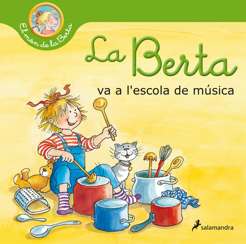 Libro La Berta Va A L'escola De Música El Món De La Berta  D