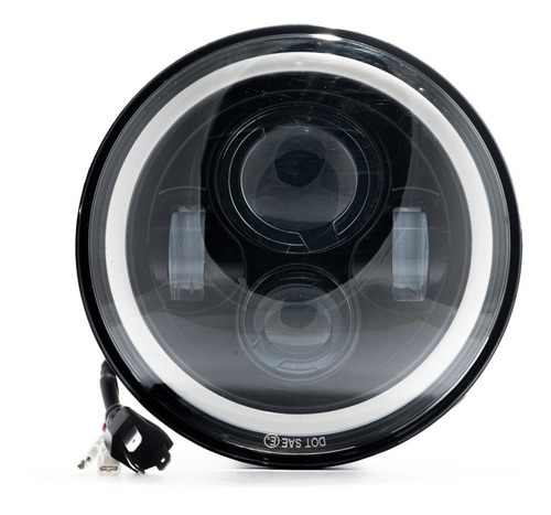 Faro Led Optica 7 PuLG Para Jeep Wrangler Ika Willy F100