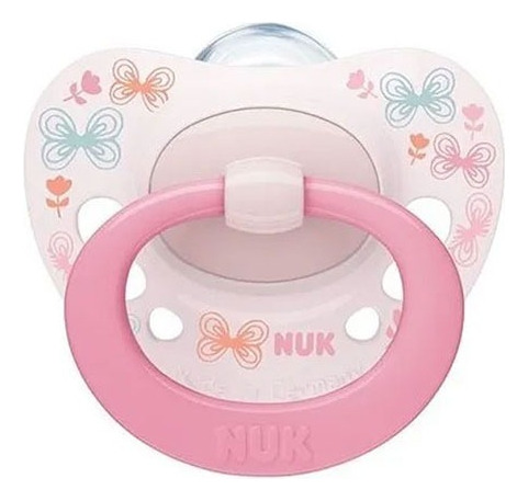 Chupete Bebe Nuk Signature Estuche 0-6 6-18 Meses Silicona