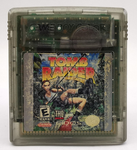 Tomb Raider Starring Lara Croft Gbc Nintendo * R G Gallery