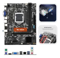 Comprar Placa Madre H61m Socket 1155 Ddr3 M2 Sata 3ra Generacion