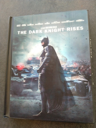 Blu Ray Batman Dark Knight Rises Lenticular Book