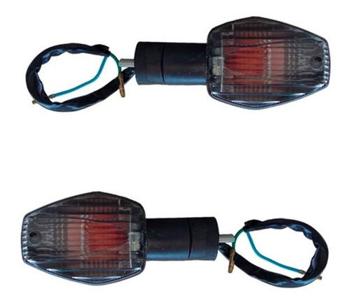 Imagem 2 de 2 de Jogo Com 4 Pisca Seta Honda Transalp 700 Modelo Original