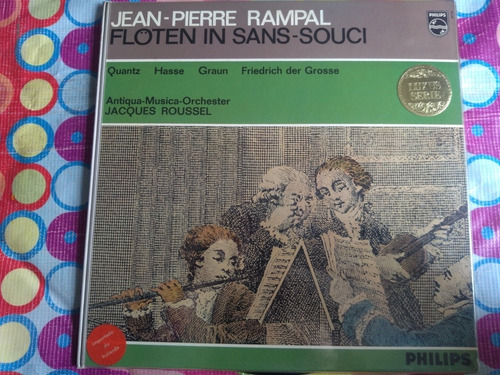 Jean Pierre Rampal Lp Floten In Sans-souci (Usado)
