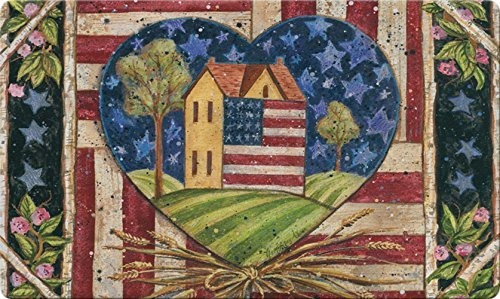 American Heart Popular De 18 X 30 Pulgadas Estera Decor...