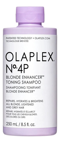 Shampoo Olaplex Blonde Enhancer Toning En Botella De 250 Ml