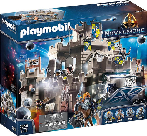 Playmobil Gran Castillo De Novelmore Con Accesorios 70220