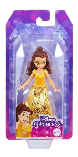 Disney Princesa Muñeca Mini Bella 9cm Mattel