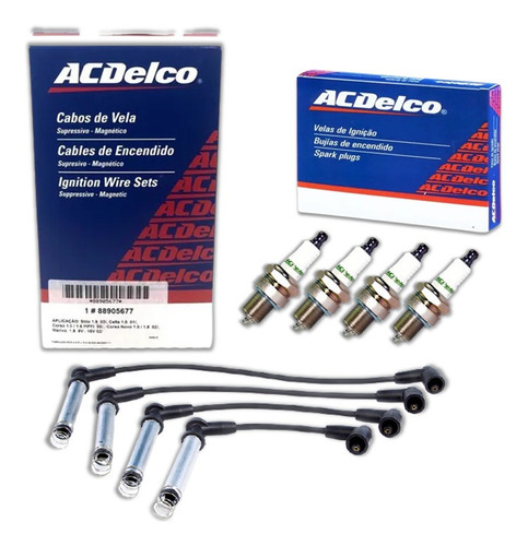 Cables Y Bujias Original Acdelco Corsa Classic 1.4 8v 2012