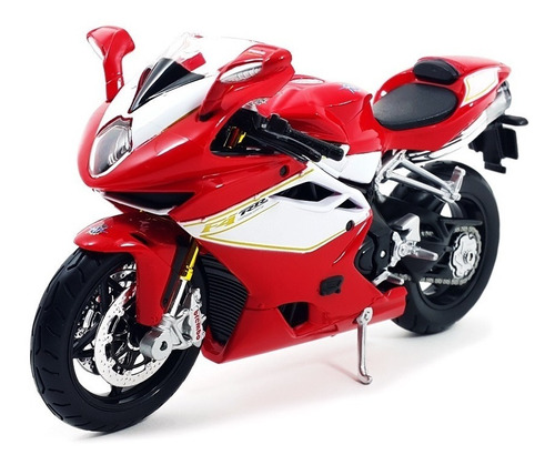 Moto De Colección Nueva Mv Agusta F4 Rr Escala 1:12 Maisto