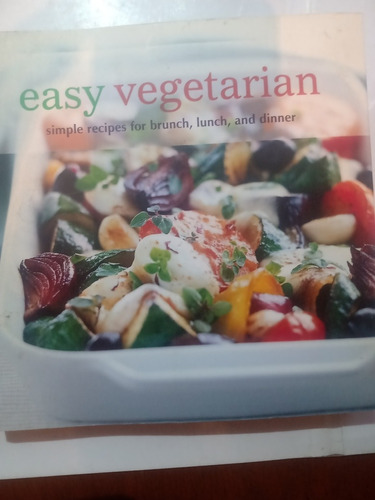 Easy Vegetarian Recetario En Inglés Vegetariano