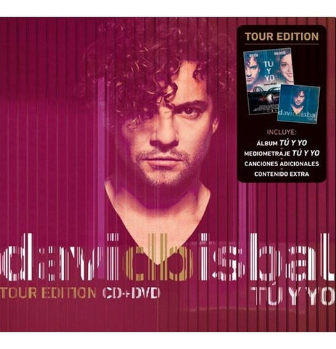 David Bisbal Tu Y Yo Tour Edition Cd + Dvd