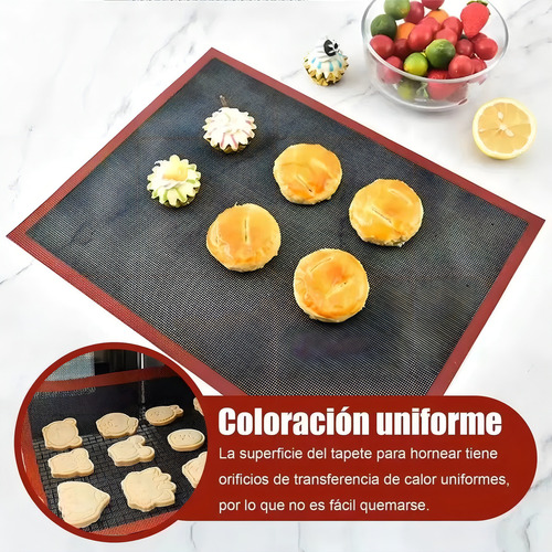 Jdyselect Pack 6 Tapetes De Silicón Microperforados Medianos